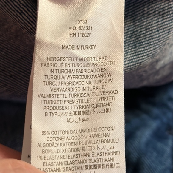 Boden‎ Abingdon Denim Jean Mini Skirt Size 16/18T - Picture 8 of 10